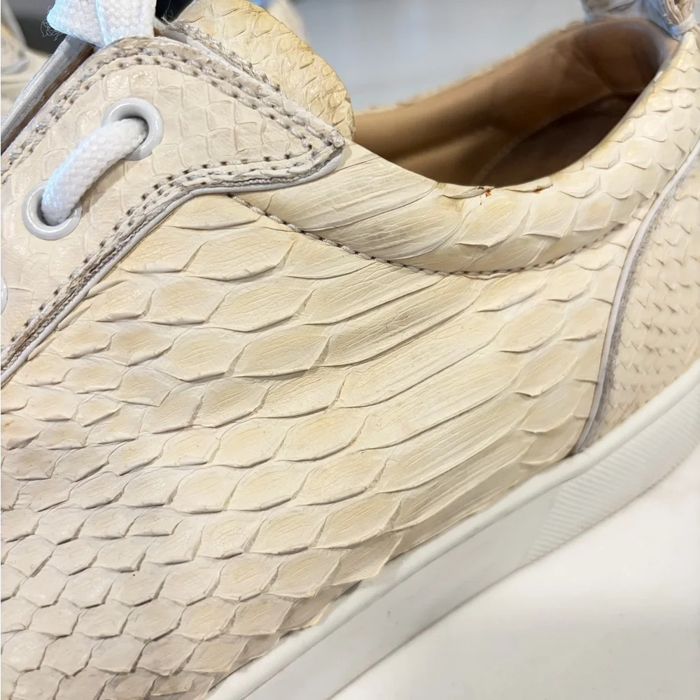 Christian Louboutin Python skin size 13US 12UK - Picture 2 of 7